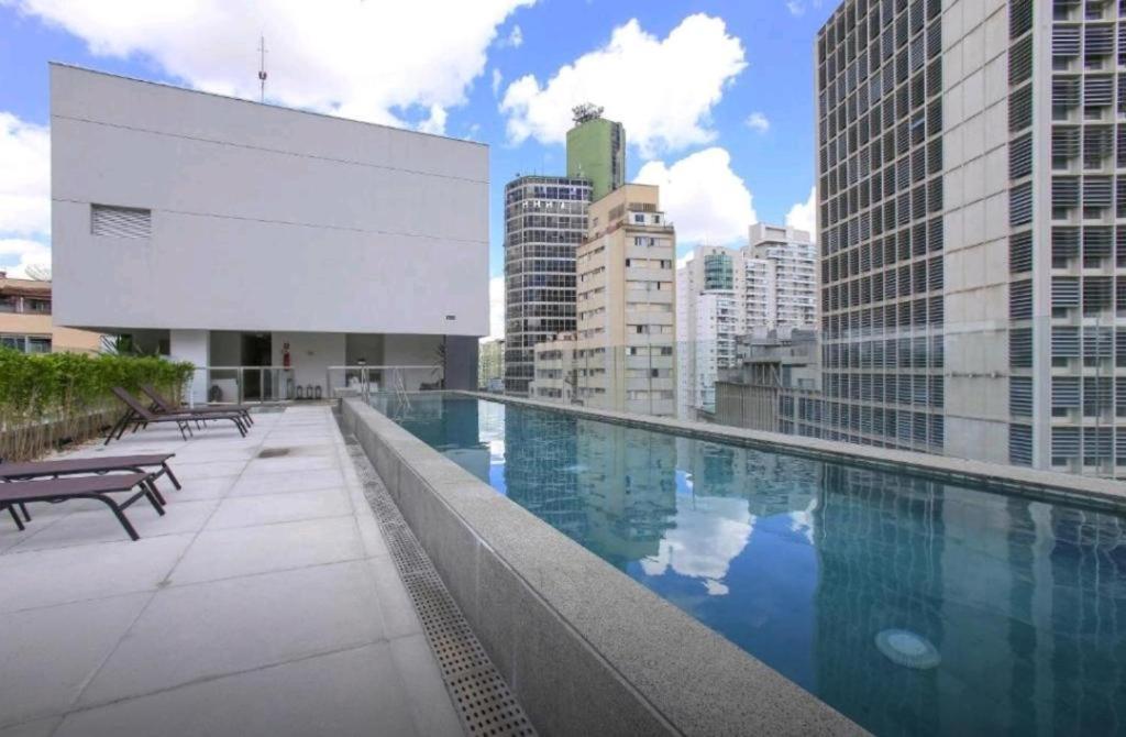 Apto Com Wifi, Piscina, Academia No Coracao De Sao Paulo Apartment ภายนอก รูปภาพ