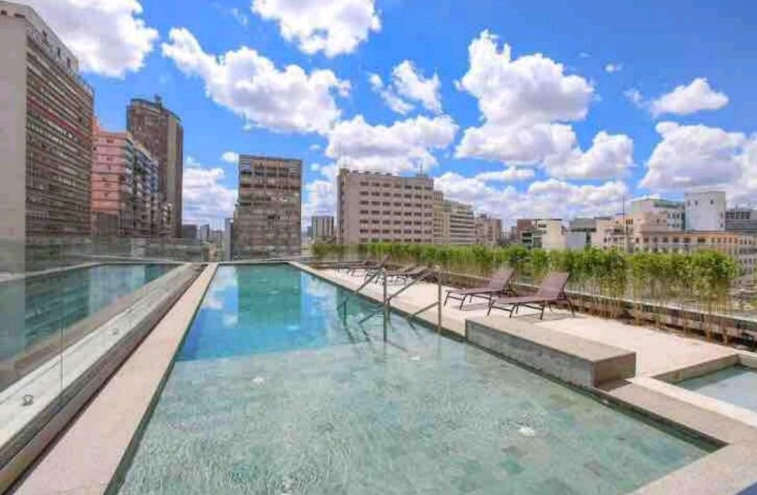 Apto Com Wifi, Piscina, Academia No Coracao De Sao Paulo Apartment ภายนอก รูปภาพ